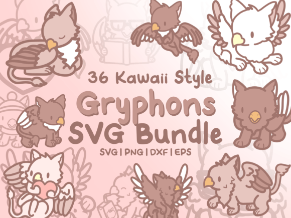 Adorable Gryphon SVGs for Every Creative Project