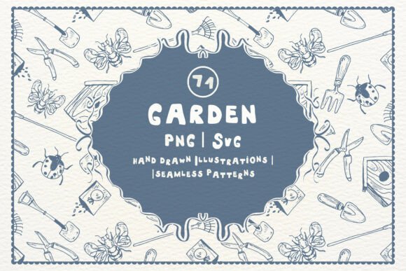 Bring Your Designs to Life with Garden Illustrations, Patterns