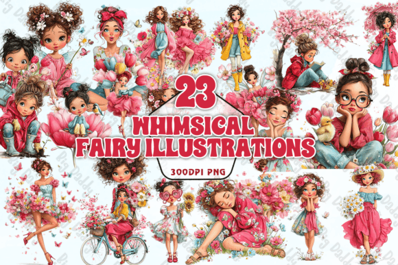 Unlocking Enchantment: Using Whimsical Fairy Illustrations PNG